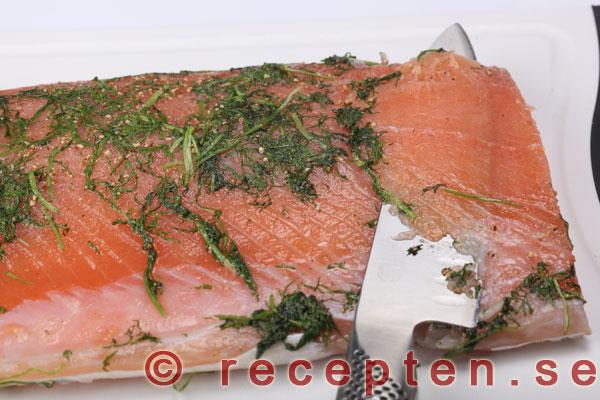 recept med gravad lax