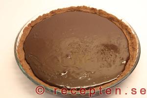 instruktion steg 9.1 chokladpaj med tryffel
