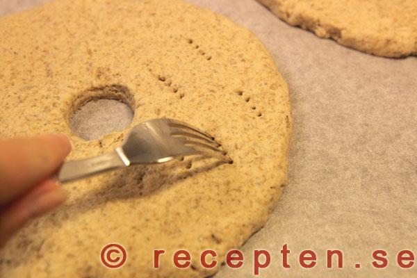 Grova rågkakor - Recept