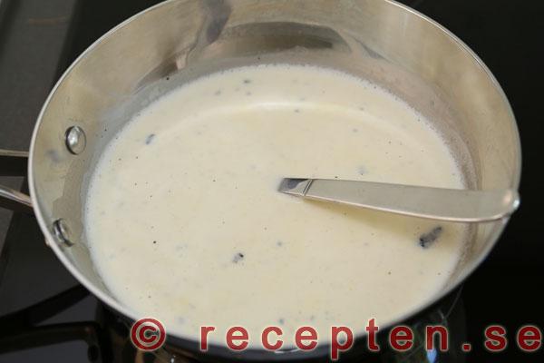 instruktion steg 3.1 pannacotta
