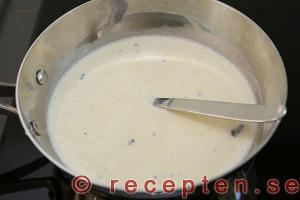 instruktion steg 3.1 pannacotta