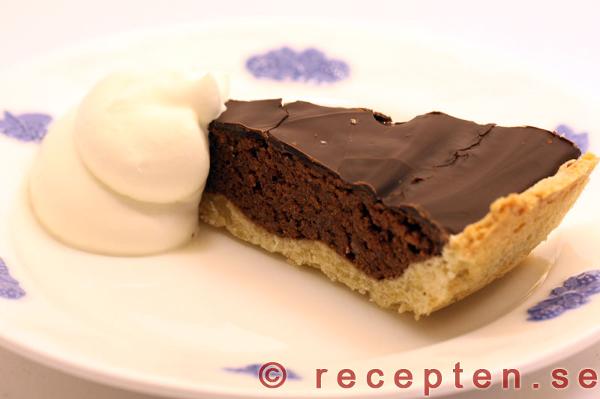 Mycket god chokladpaj chokladpaj