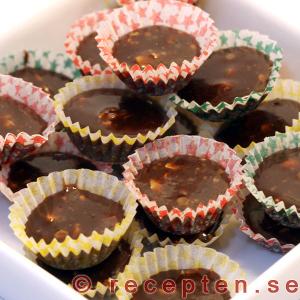 Chokladknäck - knäck med chokladsmak chokladknäck