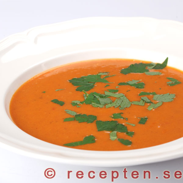 tomatsoppa recept
