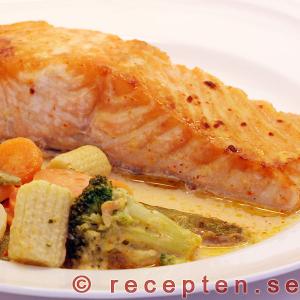 Thailändsk currylax Thailändsk currylax
