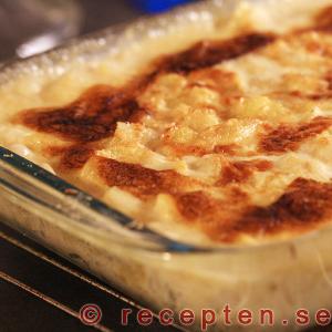 Potatis och Jordärtskocksgratäng potatis- och jordärtskocksgratäng