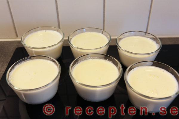 instruktion steg 6 kokospannacotta
