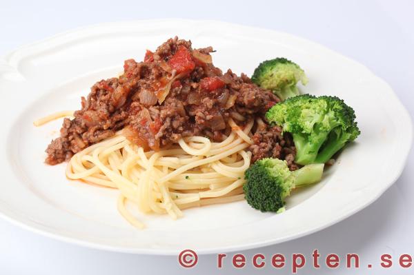 Italiensk köttfärssås Italiensk köttfärssås