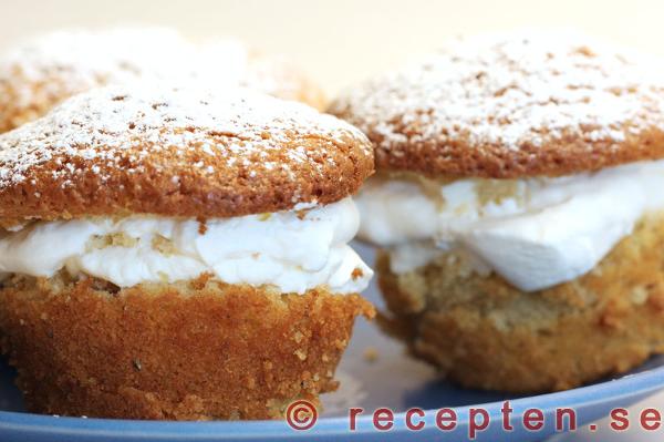 Goda och enkla Semlemuffins semlemuffins