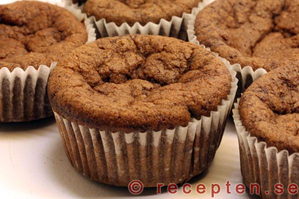 Chokladmuffins LCHF och glutenfria