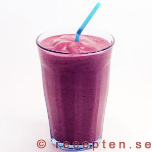 Blåbärssmoothie LCHF blåbärssmoothie lchf