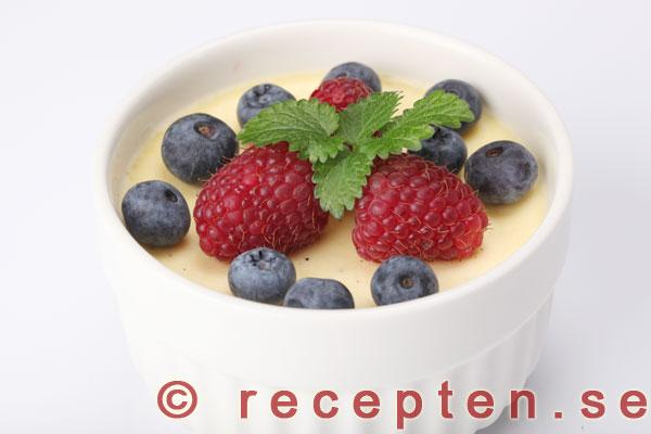 instruktion steg 8 pannacotta lchf