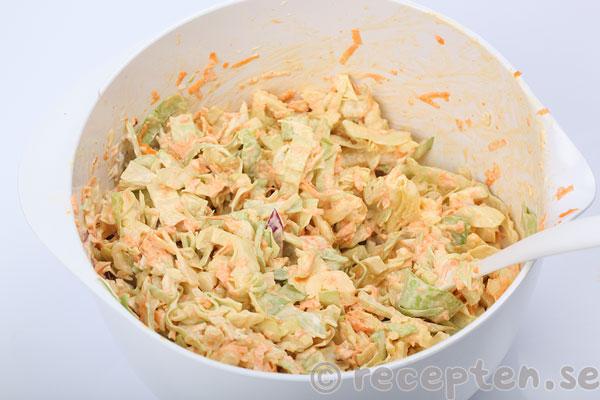 coleslaw steg 5: blandad coleslaw