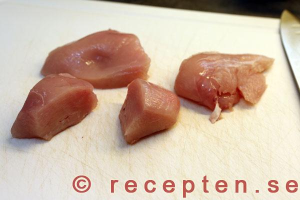 instruktion steg 2 chicken nuggets