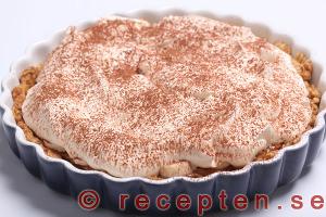 instruktion steg 7.3 banankolapaj / banoffee pie