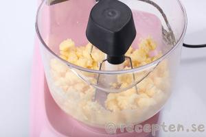 Smör, socker, sirap blandat smör, socker, sirap blandat