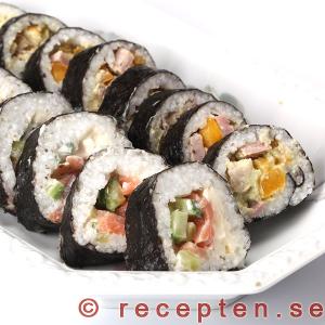 Otroligt goda Sushirullar - Maki sushi sushirullar maki sushi
