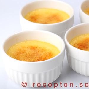 Klassisk Crème brûlée crème brûlée