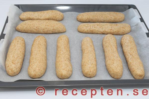 korvbröd efter jäsning