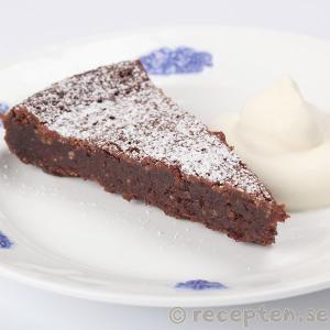 Himmelskt god Nougatkladdkaka nougatkladdkaka