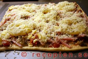 kryddor och riven ost