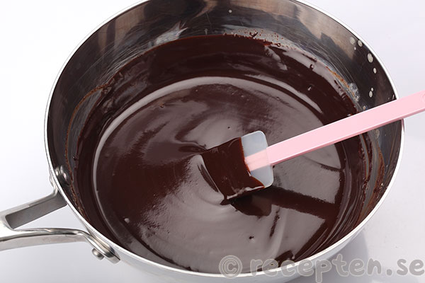 Chokladganache ganache / chokladganache
