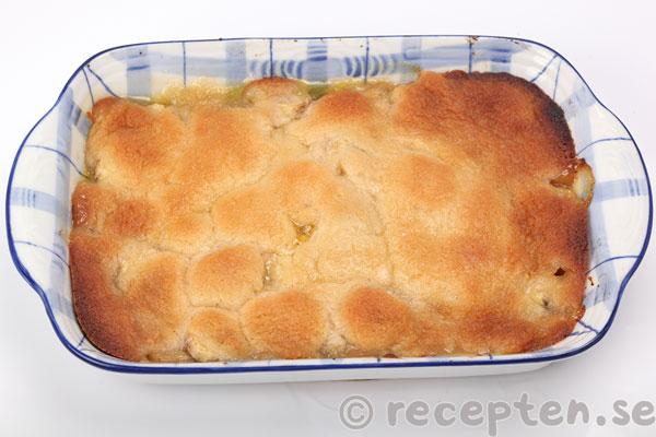 knäckig bananpaj steg 5: färdiggräddad knäckig bananpaj