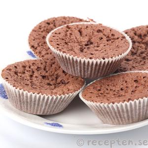 glutenfria kladdmuffins