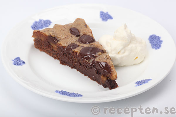 Kladdkaka cookie dough kladdkaka cookie dough