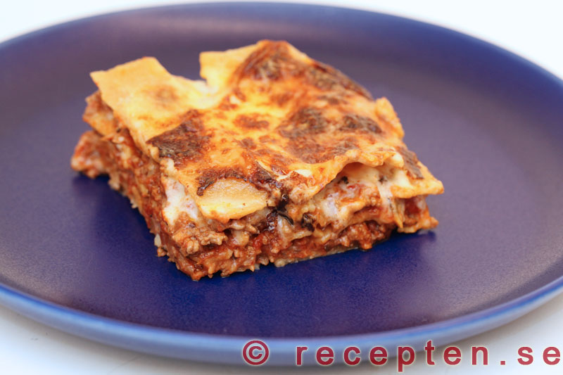 Top 47+ imagen hur lagar man lasagne